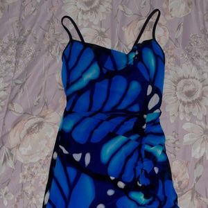 mini butterfly dress